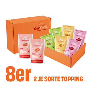 Probierpaket 8x Topping gemischt