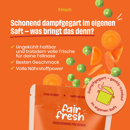 Genuss-Duo: Pferd pur + Wunsch-Topping