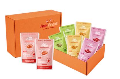 FAiRFRESH Toppings Übersicht – alle Sorten Karotten Kürbis Rote Beete Zucchini Apfel