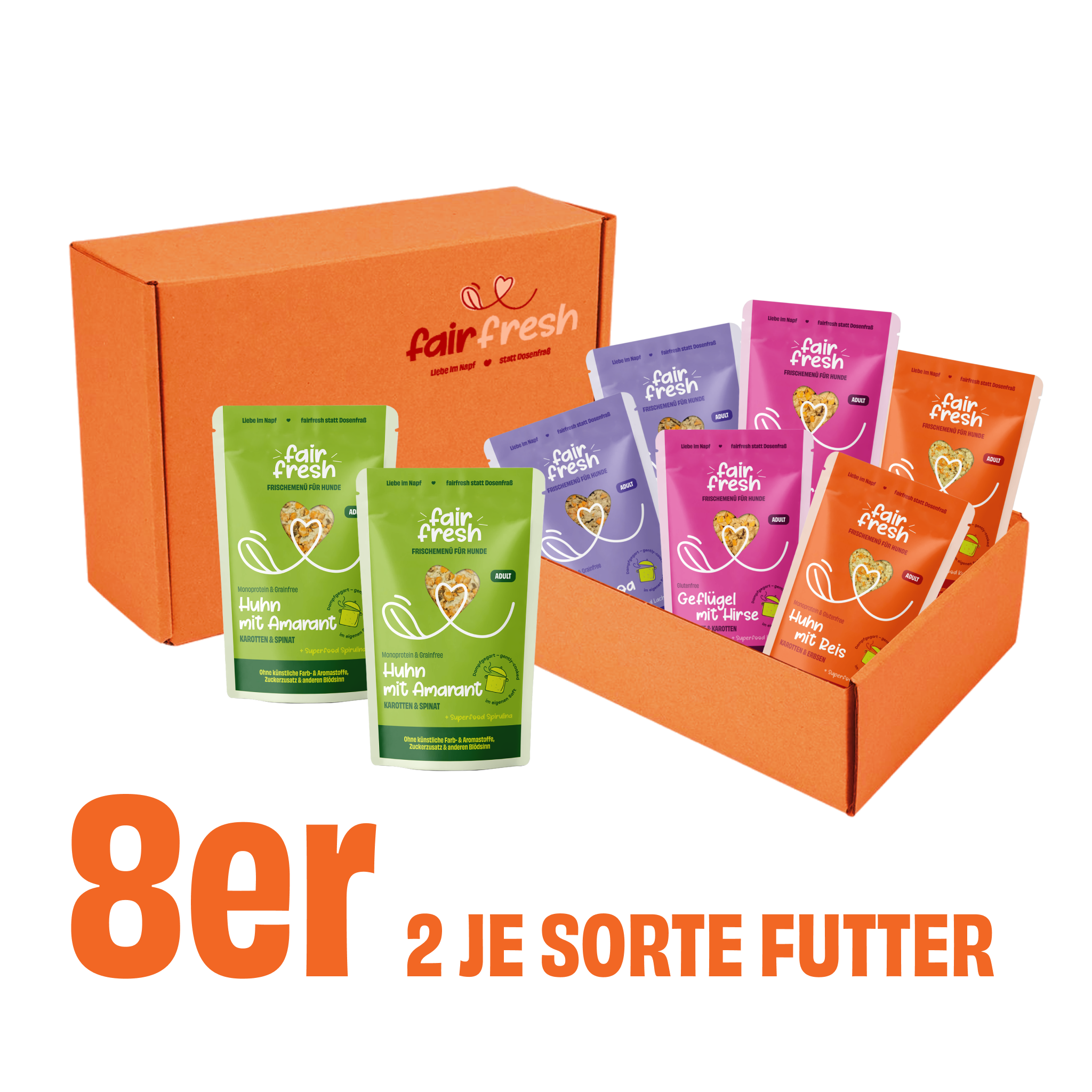 Probierpaket Nassfutter alle Sorten