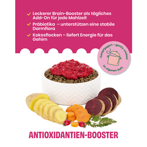 Topping Rote Beete, Kartoffeln, Hagebutte & Preiselbeere
