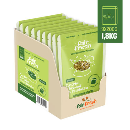 FAiRFRESH Portionsbeutel aus Monomaterial – vollständig recyclebar, kein Verbundmaterial, ressourcenschonend verpackt