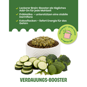 Topping Zucchini, Spinat, Brokkoli & Spirulina & Brennessel